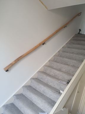 Trapleuning op maat gemonteerd in Beverwijk