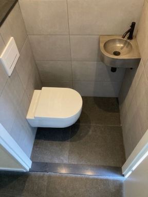 Onlangs voor een klant een moderne en fijne toiletrenovatie mogen realiseren!