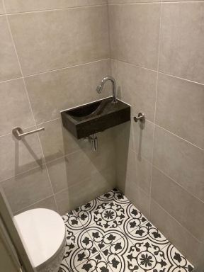 Een moderne toiletrenovatie mogen realiseren!