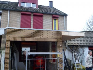 Aanbouw gemaakt te sittard.