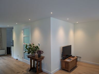 Complete woonkamerrenovatie te Made