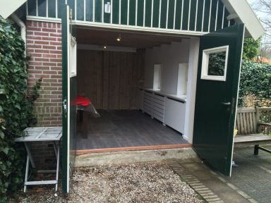 Glasopeningen  in deuren gecreërd in Oegstgeest