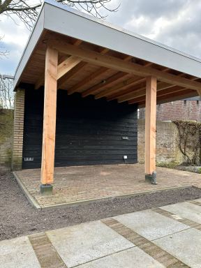 Nieuwe overkapping geplaatst in Dongen!