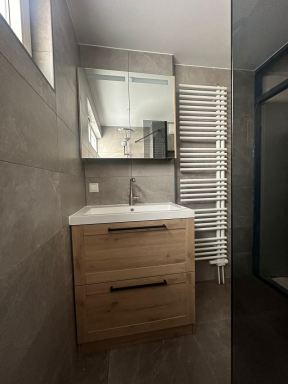 Nieuwe badkamer in Woudrichem!
