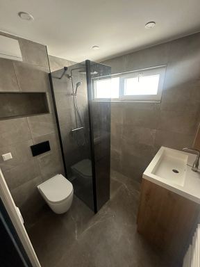 Nieuwe badkamer in Woudrichem!