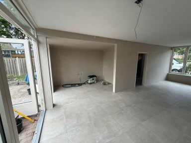 Renovatie van de begane grond in Prinsenbeek!