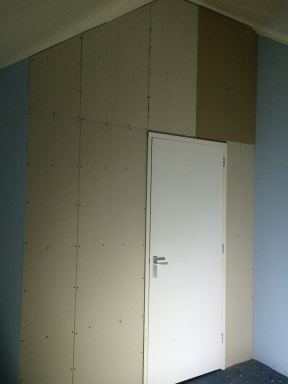 Plaatsen tussenwand in Almere
