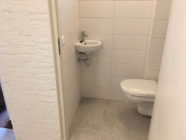 Renovatie toilet en hal Zeewolde