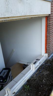 Kozijn vervangen Almelo met hergebruik van raam en thermopane glas