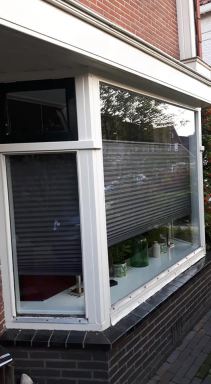 Renovatie erker met afdak boven voordeur Borne oude situatie