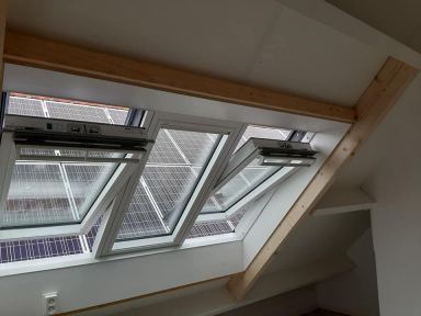 Zolder isoleren en Velux 3-in-1 dakraam plaatsen in de buurt van Almelo