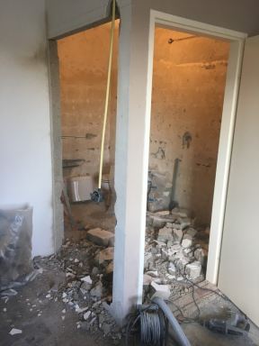 Badkamer renovatie en uitbreiding in Geldrop