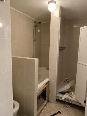 In Lelystad badkamer en toilet renovatie