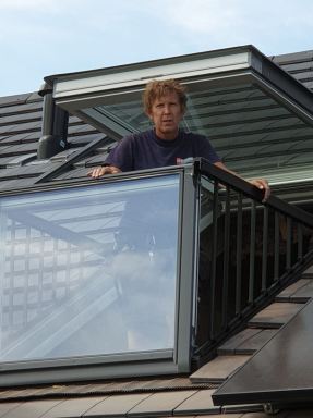 Velux balkonvenster cabrio geplaatst in Haasdonk