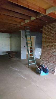 Renovatie zolder begin