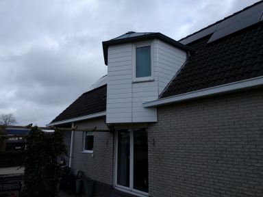 Dakkapel , uitbouw renovatie Annen /stadskanaal