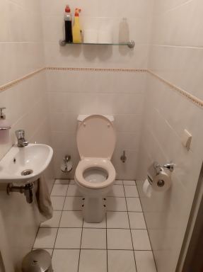 Verbouwing toilet Best oude situatie