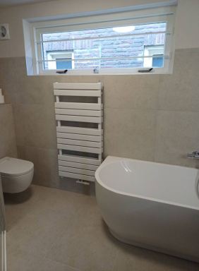 Een mooie badkamer mogen realiseren in Oirschot!