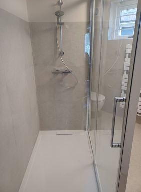 Een mooie badkamer mogen realiseren in Oirschot!