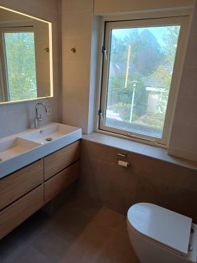 Badkamerrenovatie te Oirschot