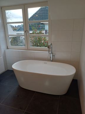 In Veldhoven een mooie badkamer mogen realiseren!