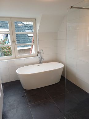 In Veldhoven een mooie badkamer mogen realiseren!