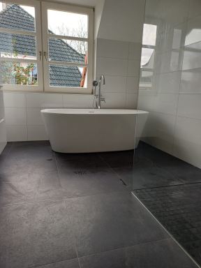 In Veldhoven een mooie badkamer mogen realiseren!