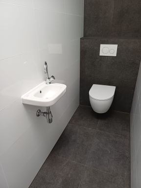 Toiletgroep gemaakt bij zakelijke klant in Eindhoven