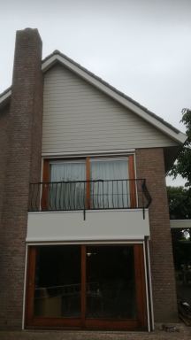 Gevel bekleding composiet in Gerwen