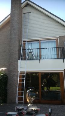 Gevel bekleding composiet in Gerwen