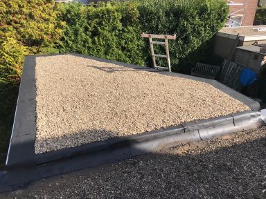 Waterdicht maken van de veranda Valburg