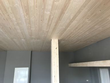 Aanbrengen plafond 70 m2