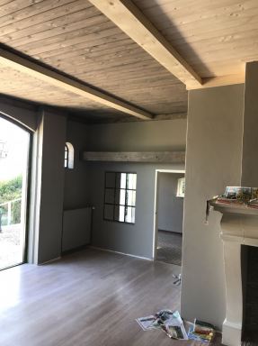 Aanbrengen plafond 70 m2