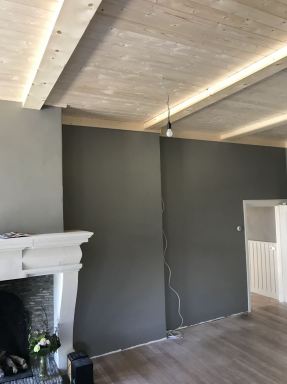 70 m2 nieuw plafond aangebracht in Doetinschem