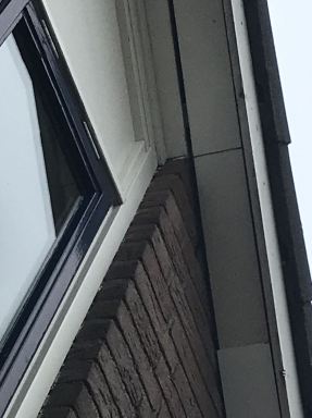 Overstek bekleden met aluminium in Ulft