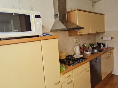 Oude keuken.