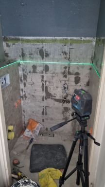 Dronten. WC renovatie.