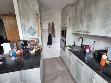 Oude keuken.