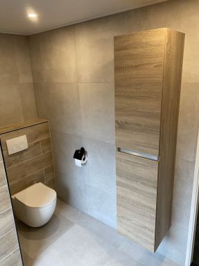 Renovatie badkamer en toilet in Dronten