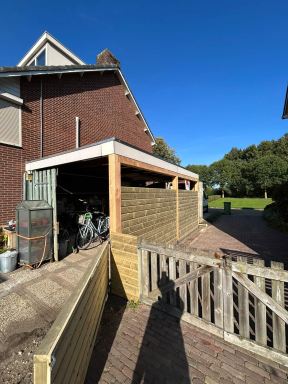 Mooie carport/overkapping gerealiseerd