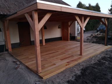 Veranda, vlonder . Zeddam