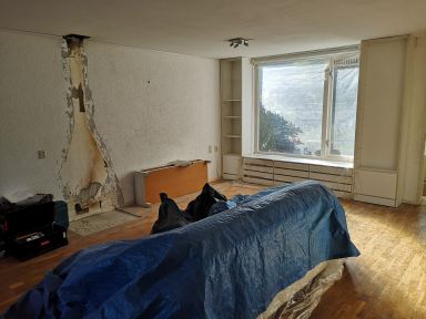 huiskamer makeover , Oss
