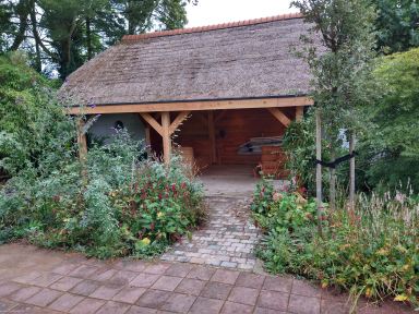 Veranda, vlonder . Zeddam; wat een plaatje