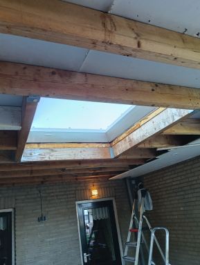 Berghem: aftimmeren veranda