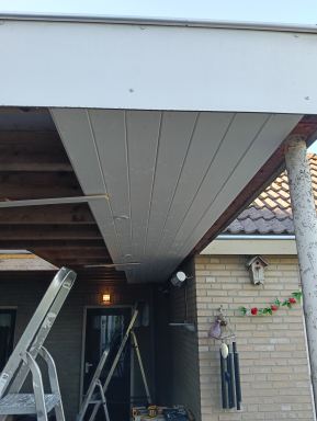 Berghem: aftimmeren veranda