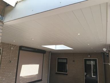 Berghem: aftimmeren veranda