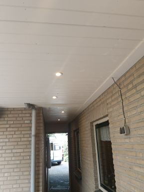 Berghem: aftimmeren veranda