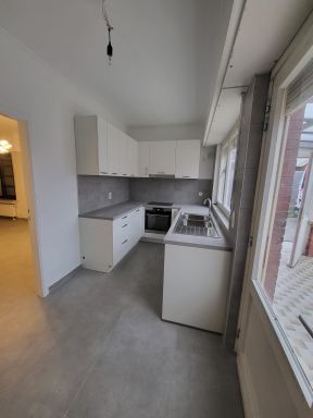 Complete living, keuken en berging renovatie in Melsele