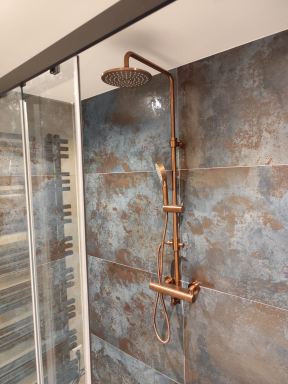 Een nieuwe badkamer mogen realiseren in Leidschendam voor een tevreden klant!