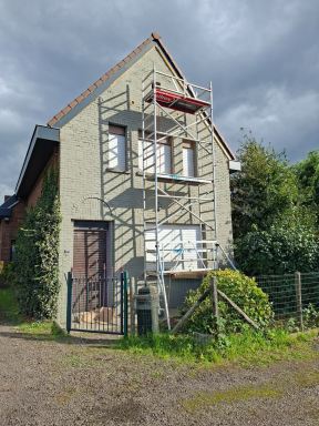 Gevelrenovatie te Assenede